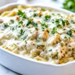 Skillet White Chicken Lasagna