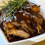 Slow Cooker Balsamic Pot Roast