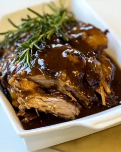 Slow Cooker Balsamic Pot Roast