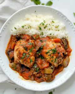 Slow Cooker Chicken Cacciatore