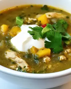 Slow Cooker Chicken Chili Verde