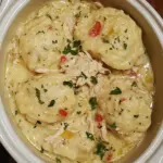 Slow Cooker Chicken and Dumplings