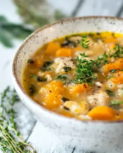 Slow Cooker Chunky Squash and Chicken Stew