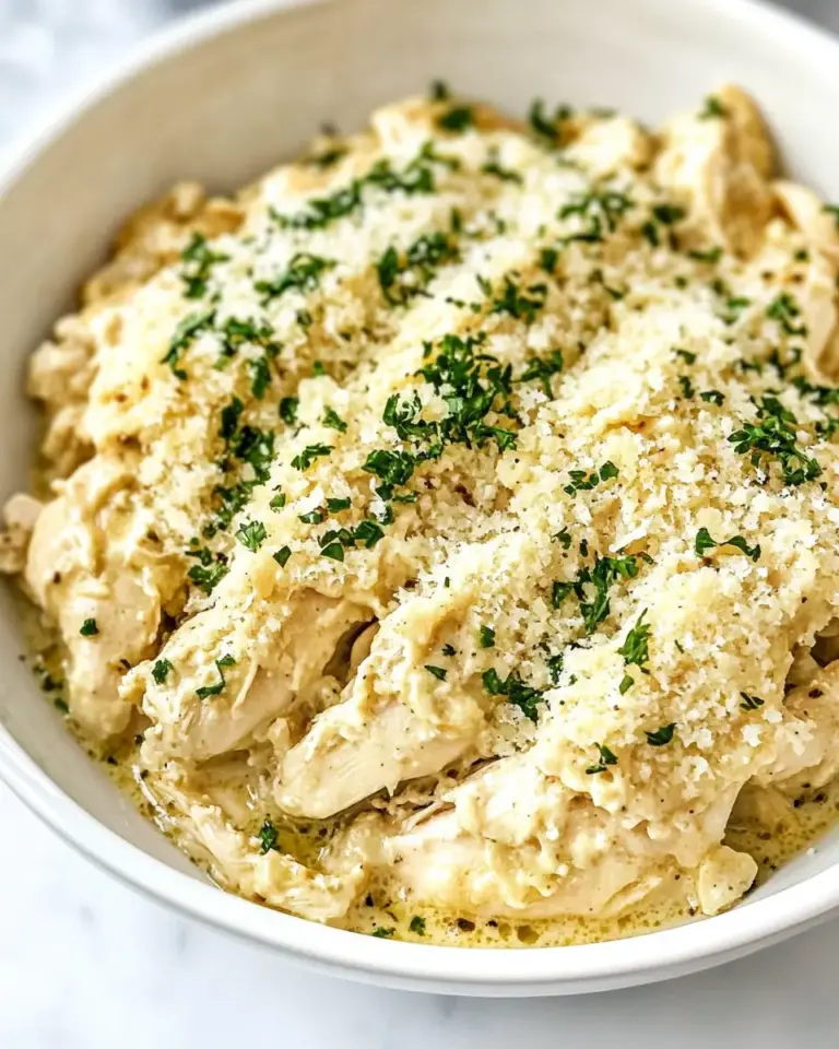 Slow Cooker Garlic Parmesan Chicken