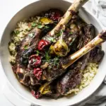 Slow Cooker Greek Lamb Shanks