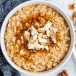Slow Cooker Maple Brown Sugar Oatmeal