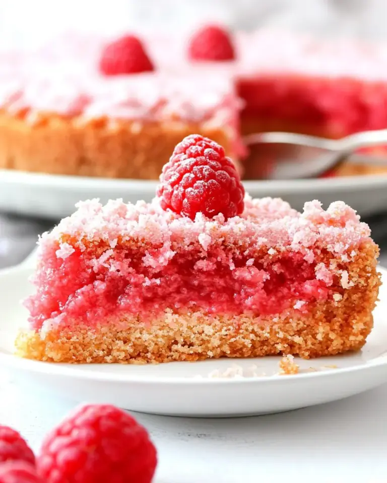 Slow Cooker Raspberry Cake