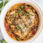 Slow Cooker Tuscan Chicken