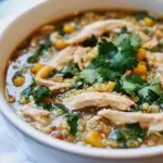Slow Cooker White Chicken Quinoa Chili