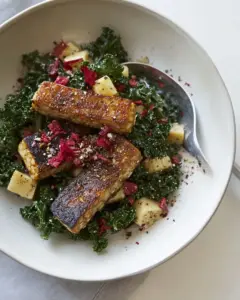 Smokey Tempeh Kale Salad
