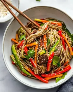 Soba Noodle Salad