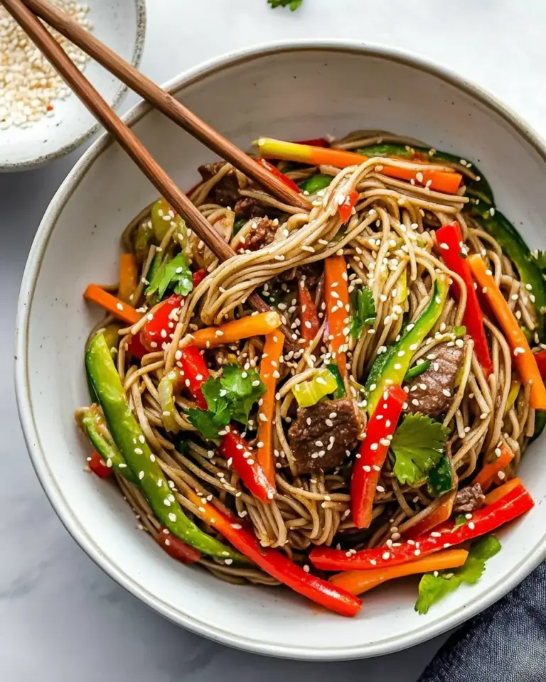 Soba Noodle Salad