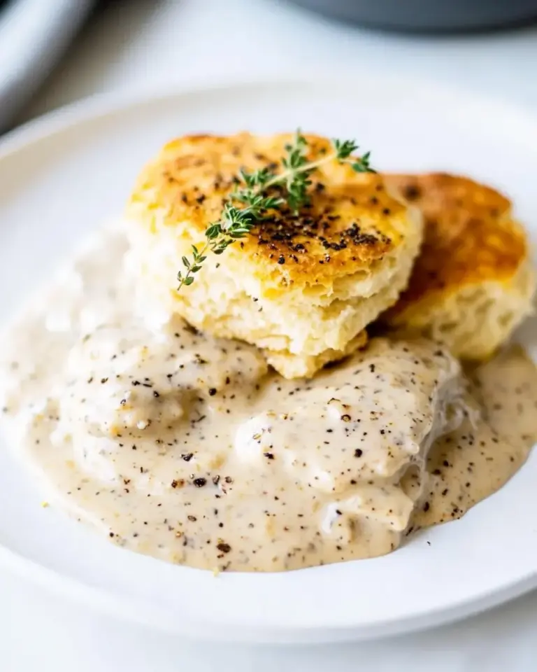 Southern Style Biscuits and Gravy