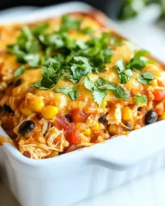 Southwest Chicken Casserole