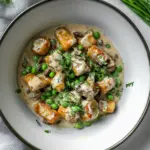 Spelt Gnocchi with Fava Beans and Walnut Sauce