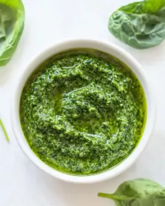 Spinach Basil Pesto