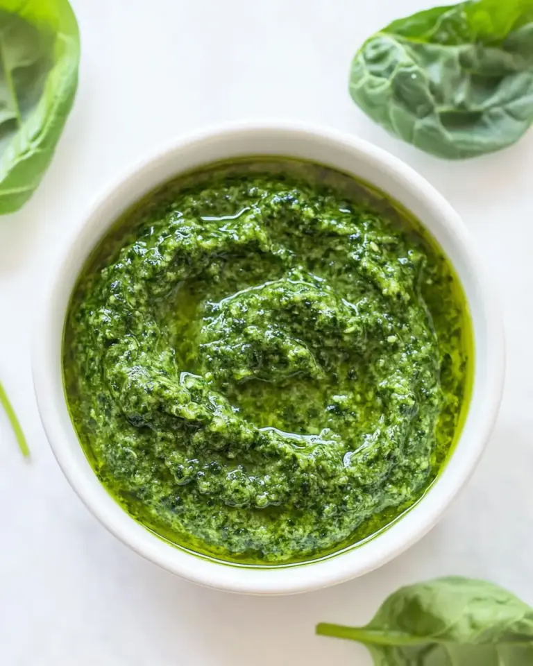 Spinach Basil Pesto