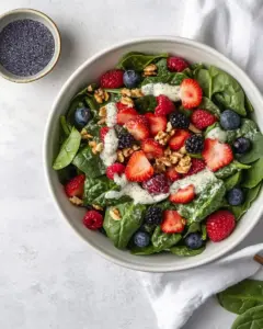 Spinach Berry Salad
