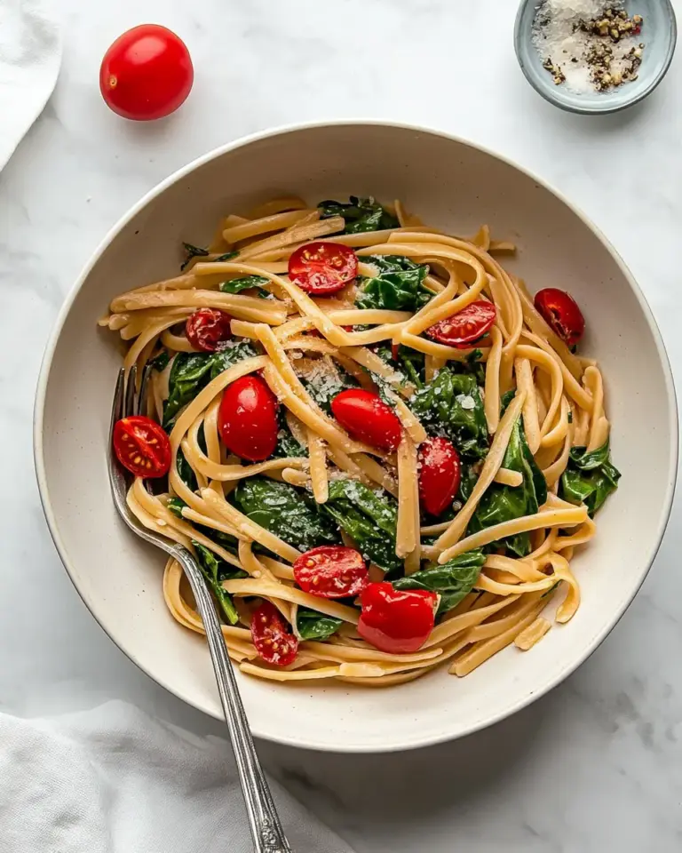 Spinach Tomato Pasta