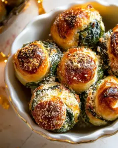 Spinach and Artichoke Dip Rolls