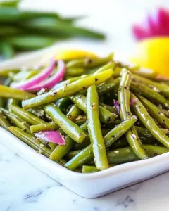 Spring Green Beans Recipe