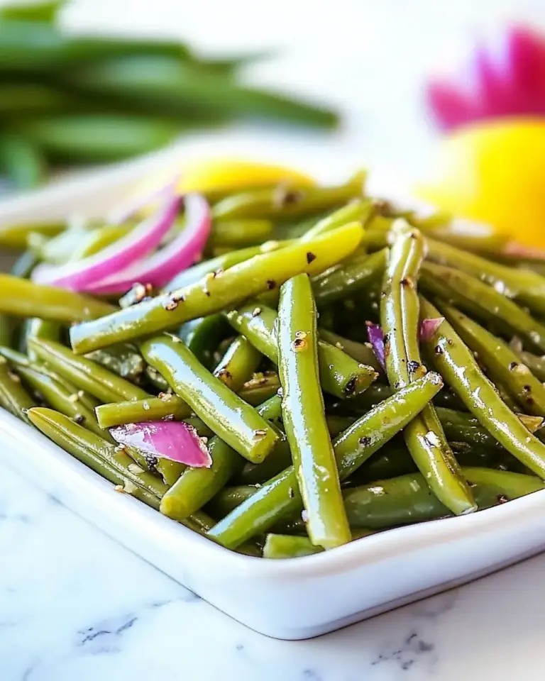Spring Green Beans Recipe