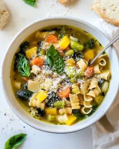Spring Minestrone Soup