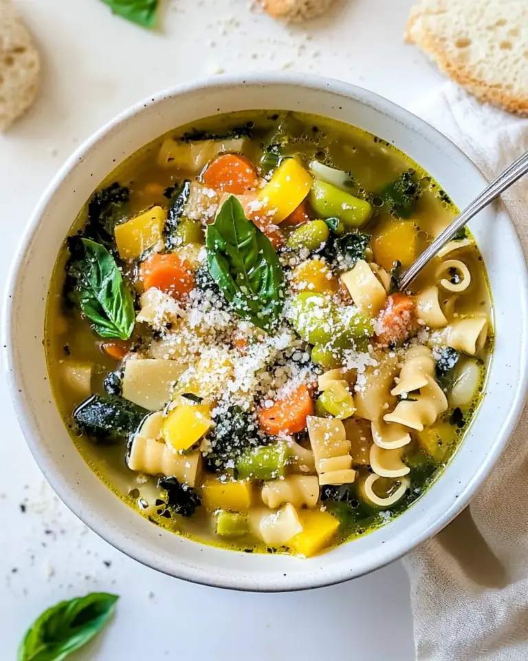 Spring Minestrone Soup