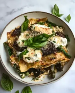 Springtime Veggie Skillet Lasagna