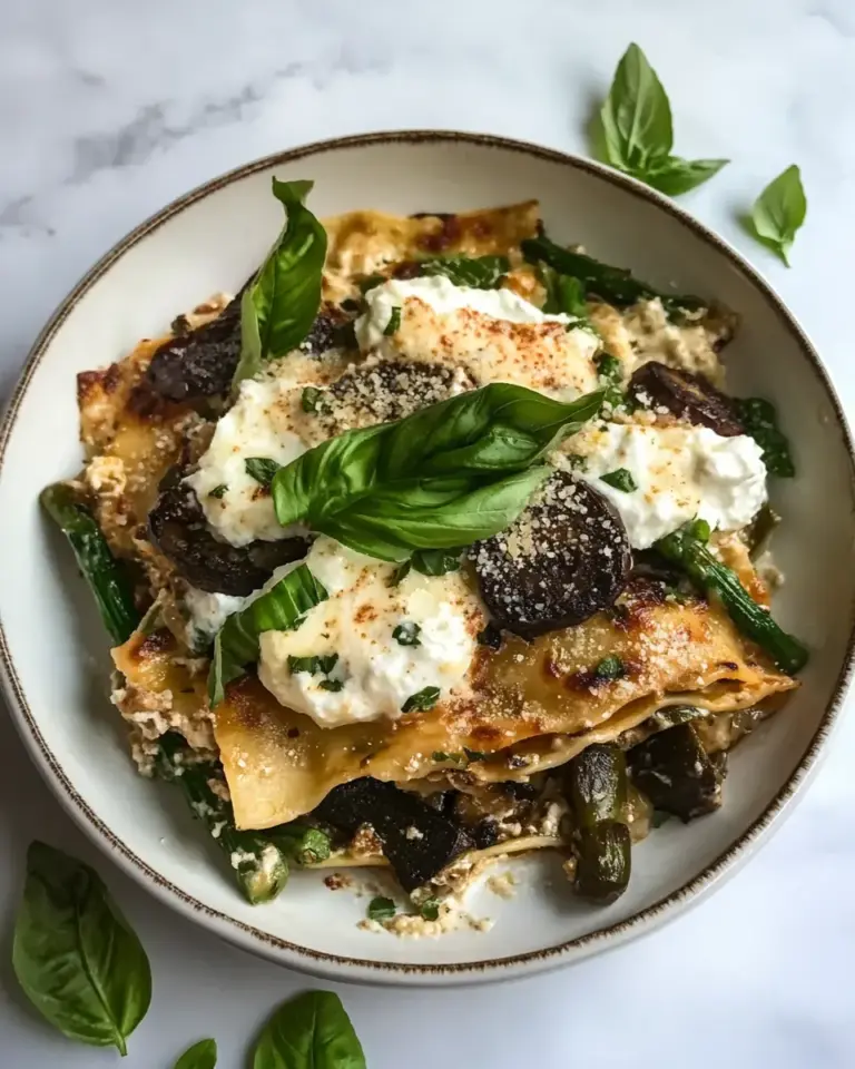 Springtime Veggie Skillet Lasagna