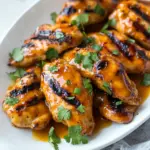 Sticky Honey Orange Grilled Chicken