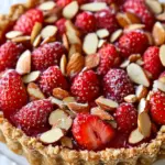 Strawberry Almond Cream Tart
