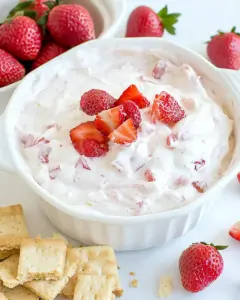 Strawberry Cheesecake Dip