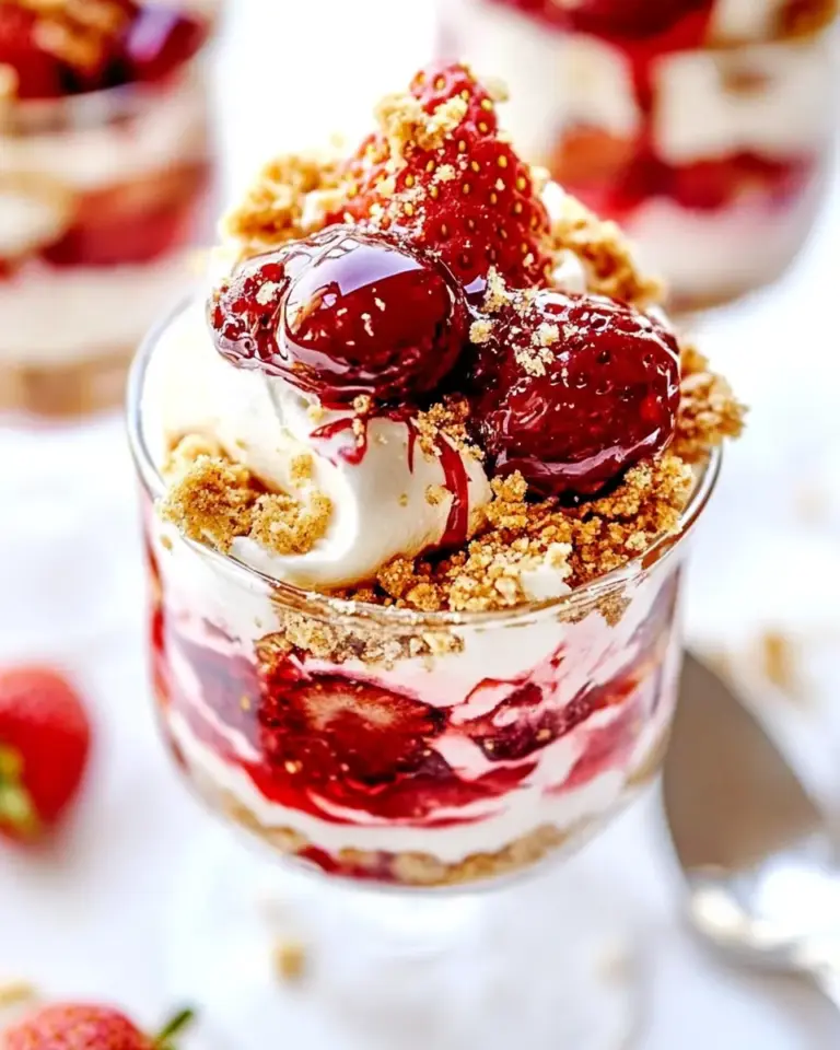 Strawberry Cheesecake Parfaits