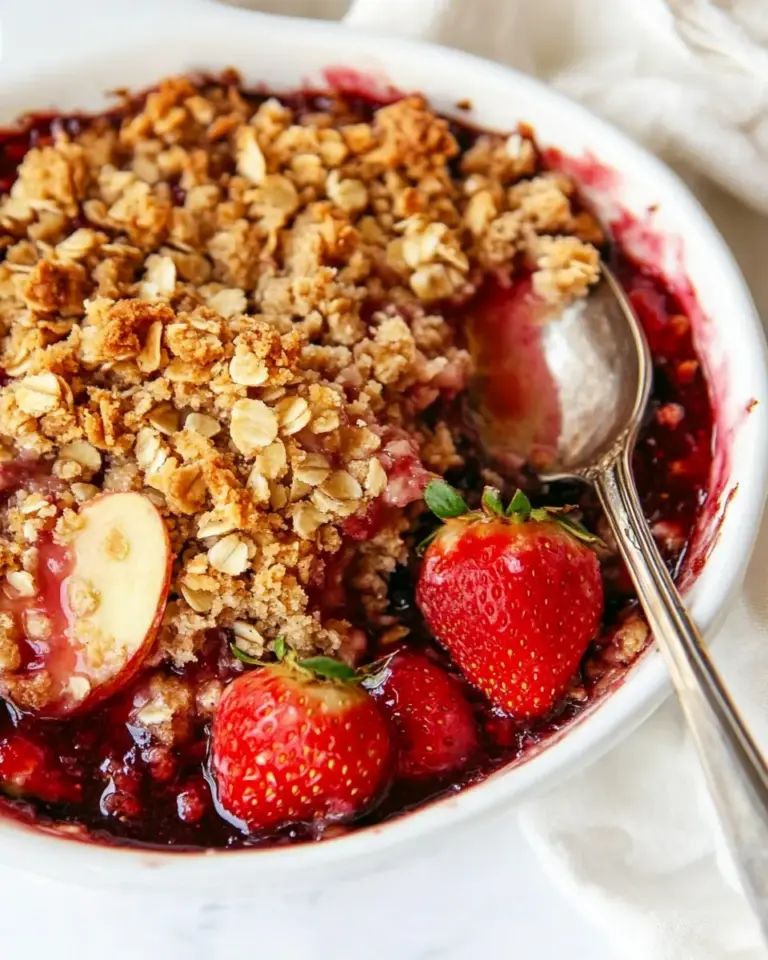Strawberry Crisp