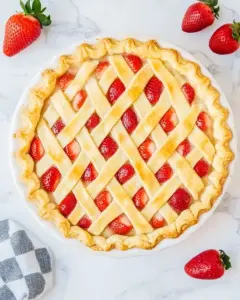 Strawberry Crostata