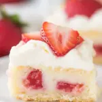 Strawberry Custard Bars