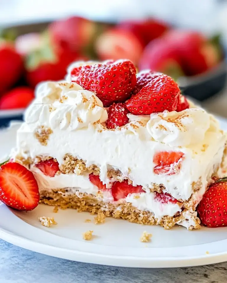 Strawberry Icebox Cake
