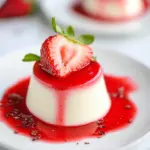 Strawberry Panna Cotta