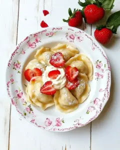 Strawberry Pierogi