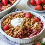 Strawberry Rhubarb Crisp