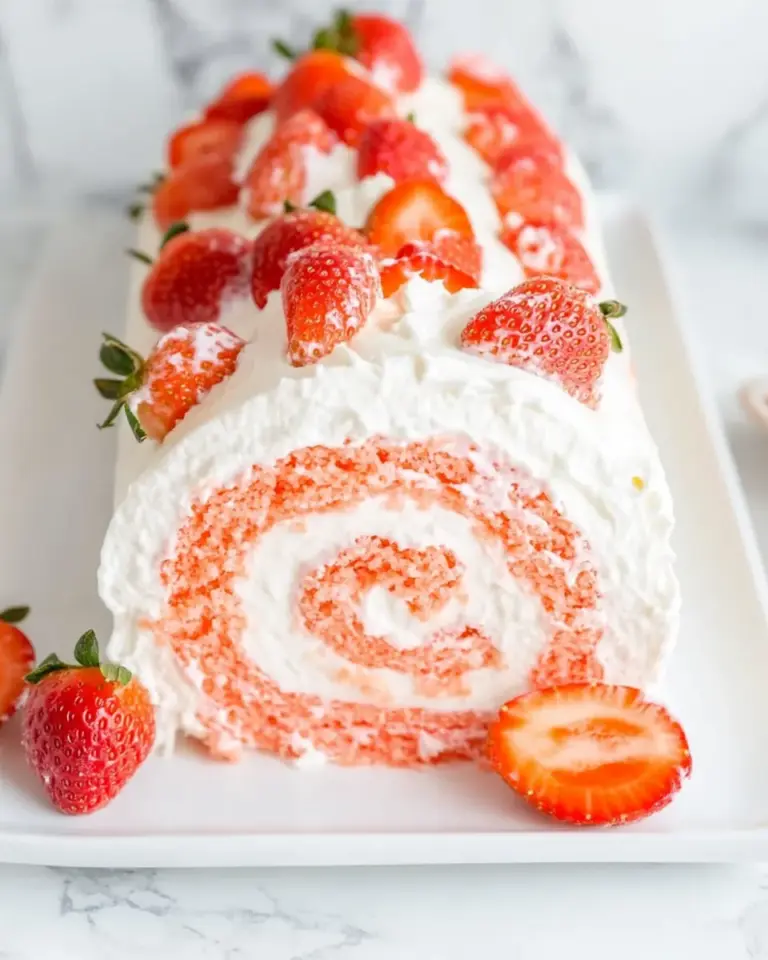 Strawberry Roll Cake