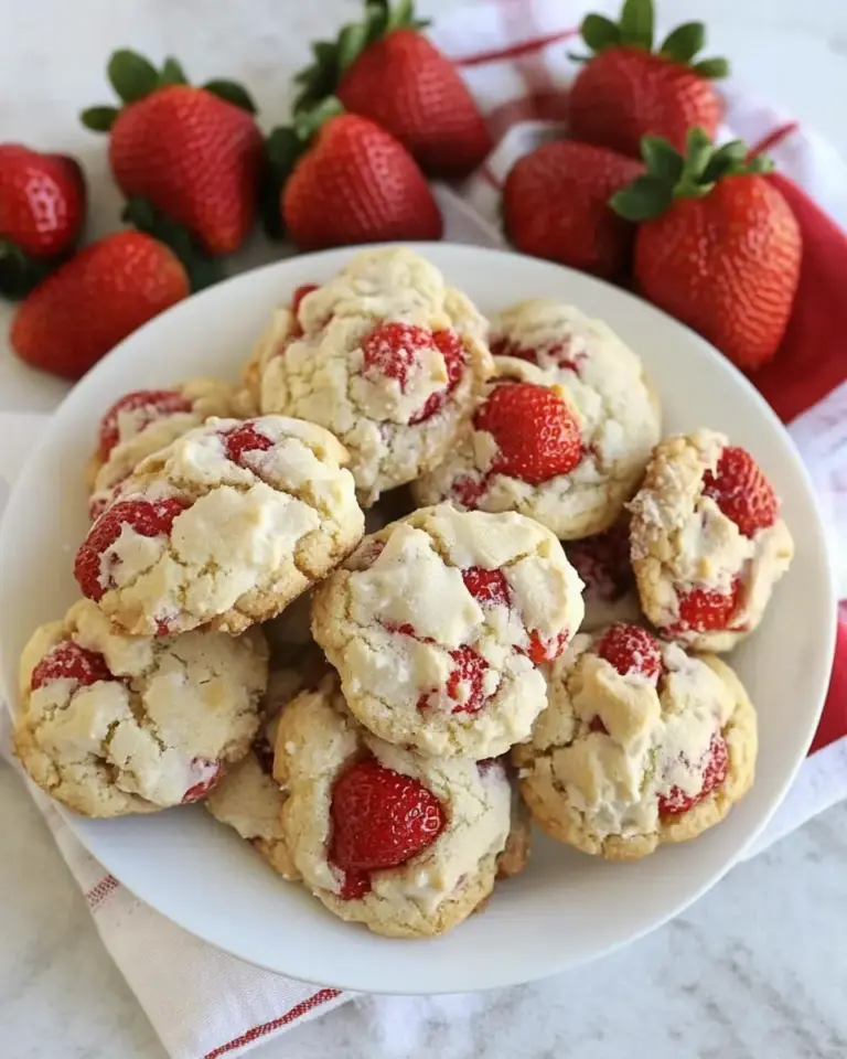 Strawberry Shortcake Cookies