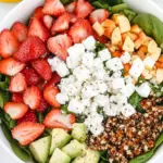 Strawberry Spinach Salad