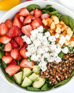 Strawberry Spinach Salad