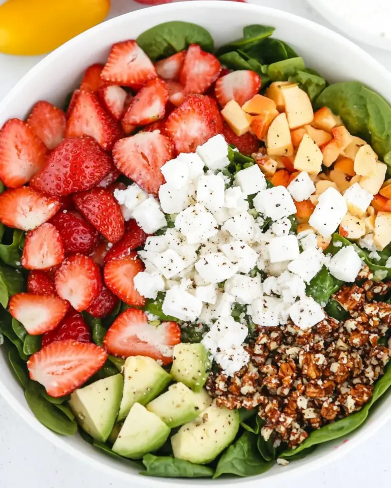 Strawberry Spinach Salad