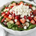 Strawberry Spinach Salad with Feta