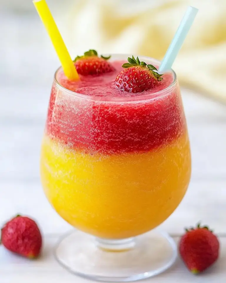 Strawberry Sunrise Smoothie