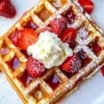 Strawberry Waffles