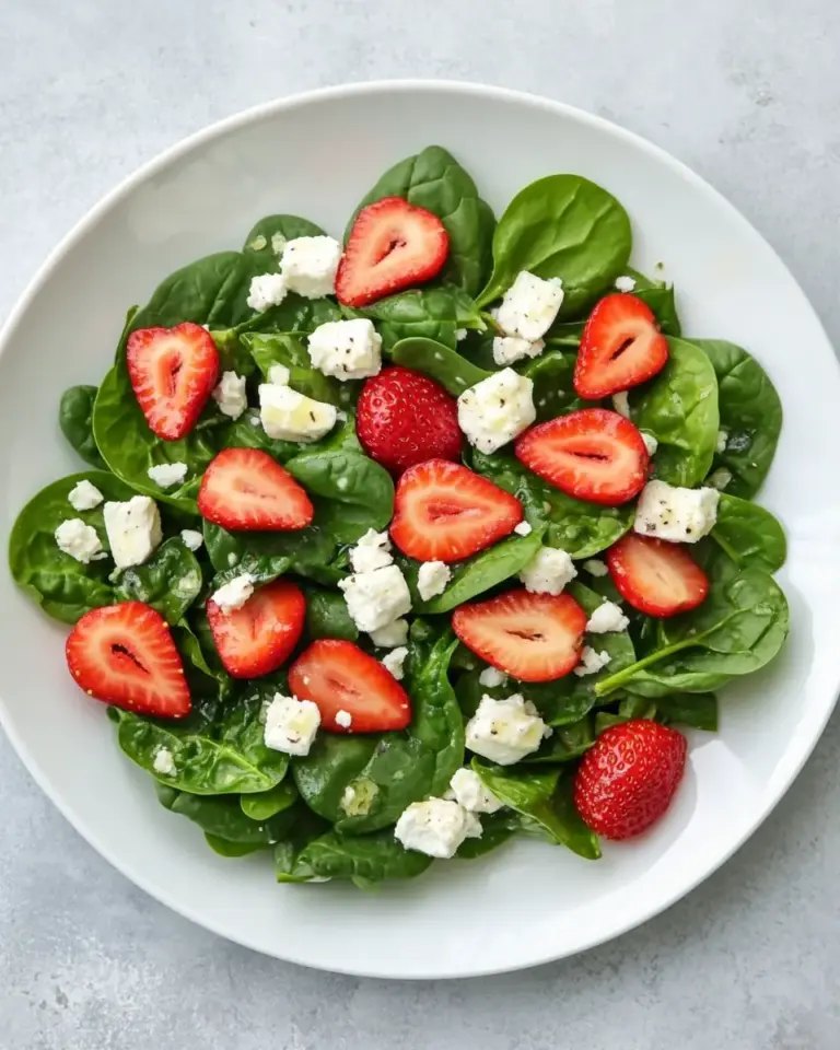 Strawberry and Spinach Salad